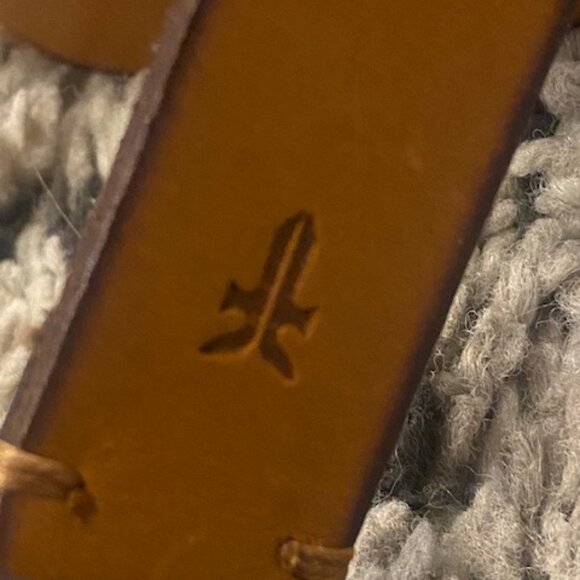 Frye Leather Belt Tan Lrg NWOT - Picture 2 of 9